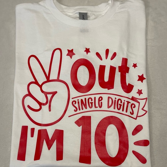 10th Birthday Tee - Picture 1 of 1